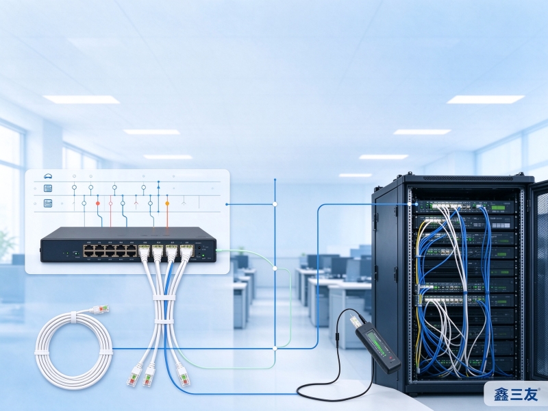 鑫三友机房布线施工标准，北京专业机房弱电工程建设要点
