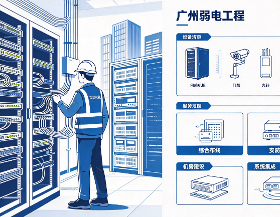 广州弱电施工队，专业服务弱电工程设备供应・安装・售后